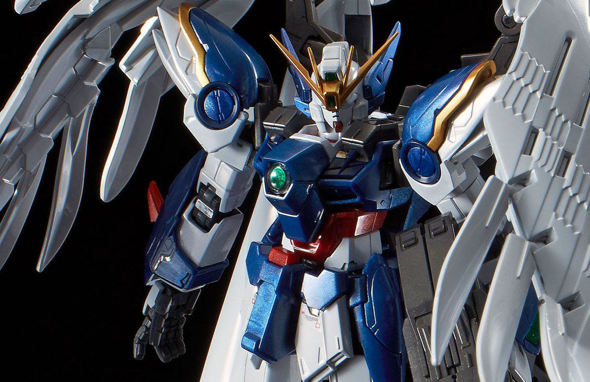 P-BANDAI: RG 1/144 WING GUNDAM ZERO CUSTOM EW + DREI ZWERG BUSTER [TIT