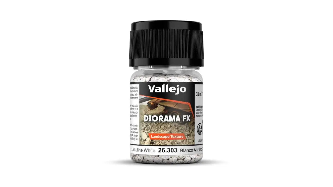 DIORAMA FX 26303 LANDSCAPE TEXTURES ALKALINE WHITE 2/5MM