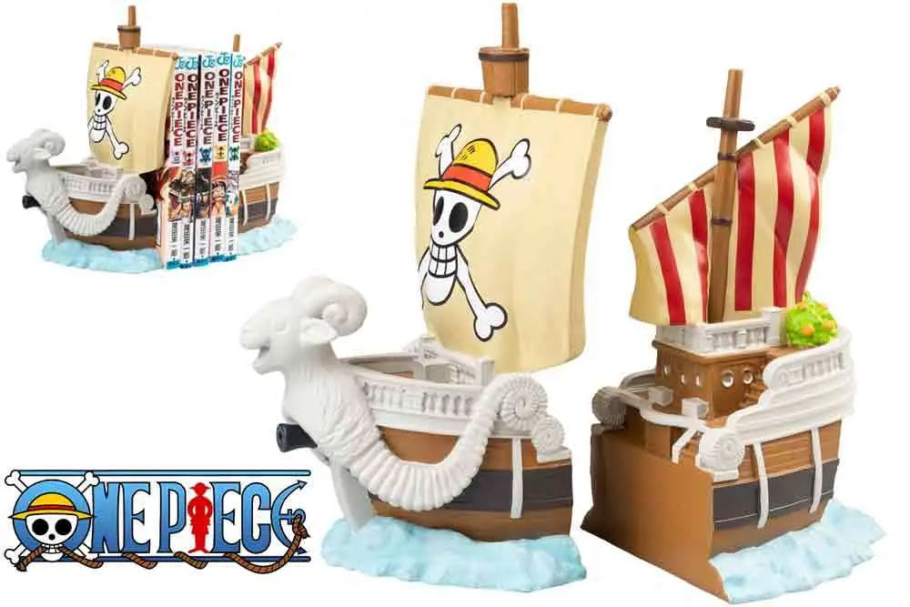 ONE PIECE GOING MERRY BOOKENDS
