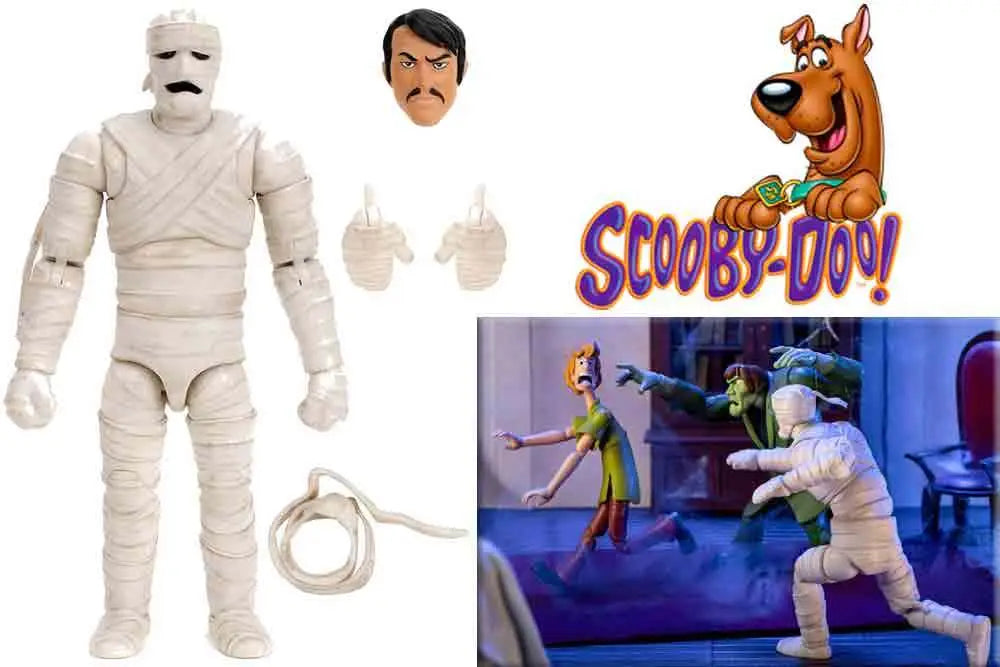 SCOOBY DOO WAVE 1: MUMMY OF ANKHA - DE LUXE ACTION FIGURE SCALE 1:12