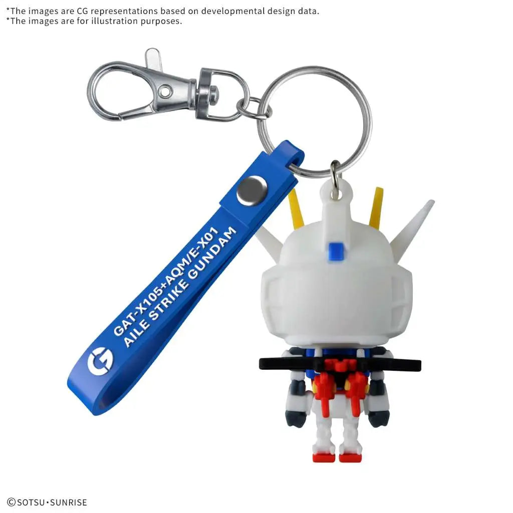 Aile Stpla-kun 3d Rubber Mascot Keychain