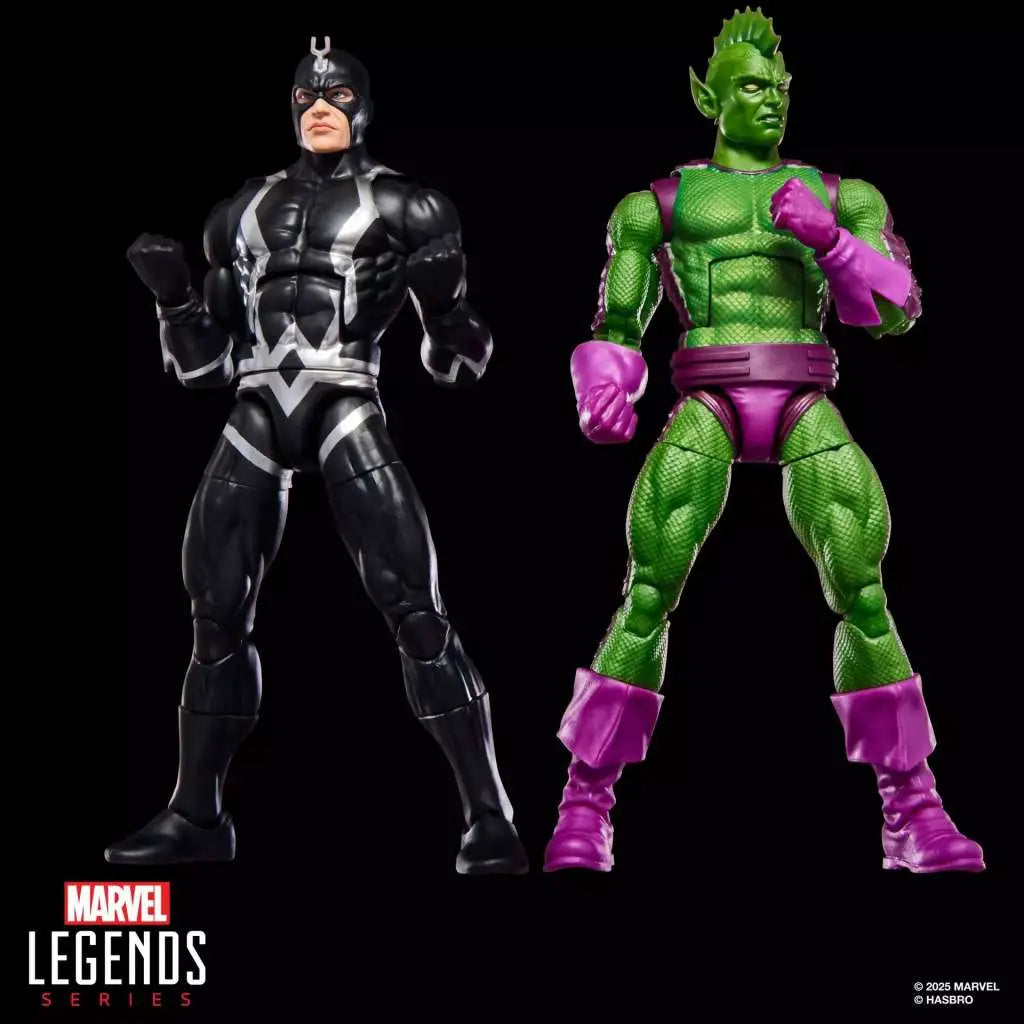 MARVEL LEGENDS INHUMANS BLACK BOLT & TRITON ACTION FIGURES