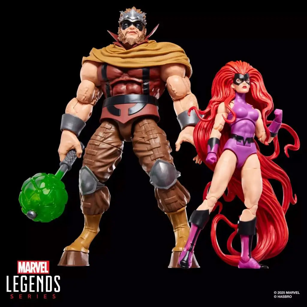 MARVEL LEGENDS INHUMANS MEDUSA & GORGON ACTION FIGURES