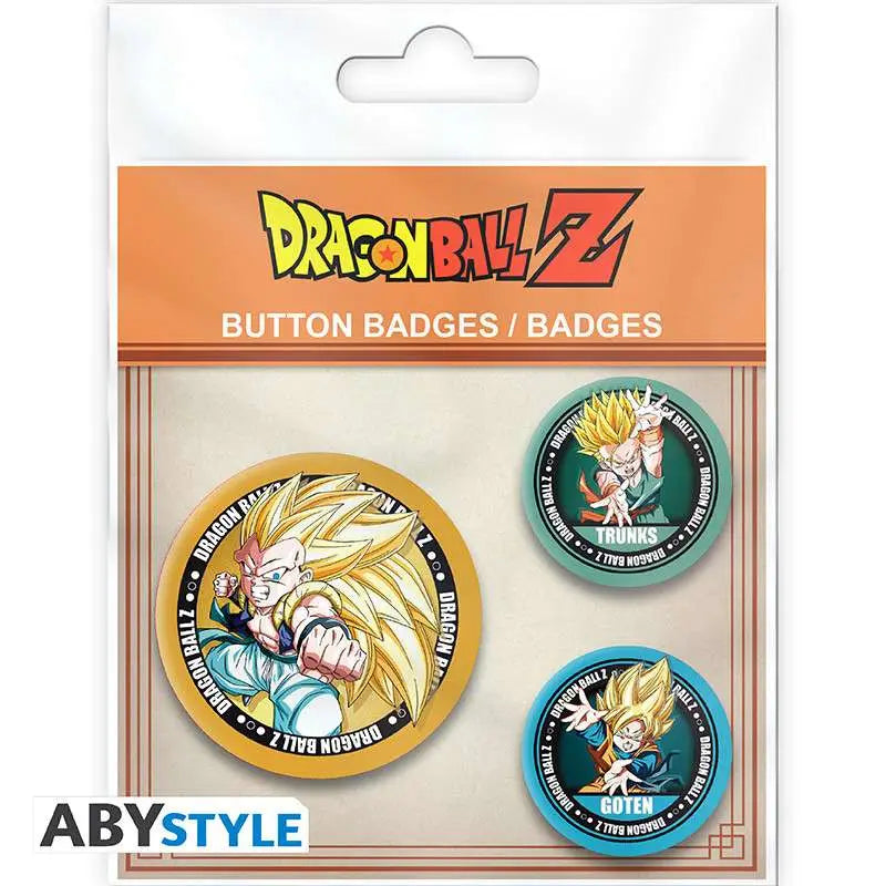 DRAGON BALL TRUNKS GOTEN GOTRUNKS BADGE PACK