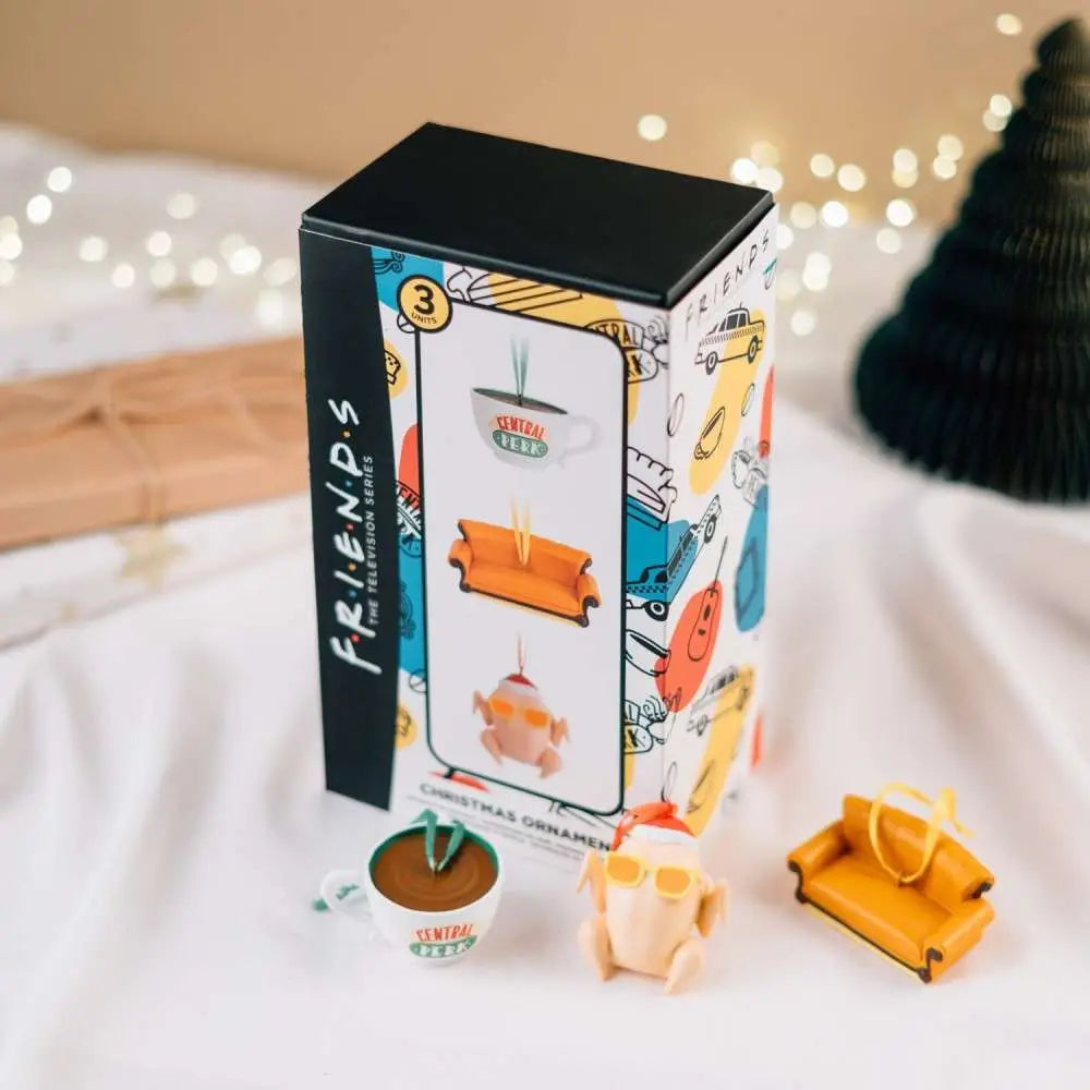 FRIENDS CHRISTMAS DECORATION SET (3)