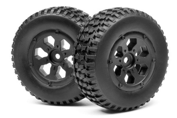 WHEEL AND TIRE SET (2PCS) (SC/DT)