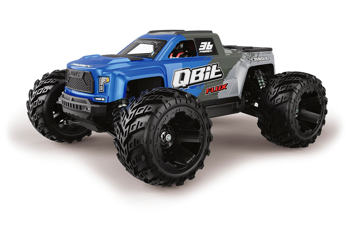 Qbit MT Flux 1/16th Monster Truck - Blue