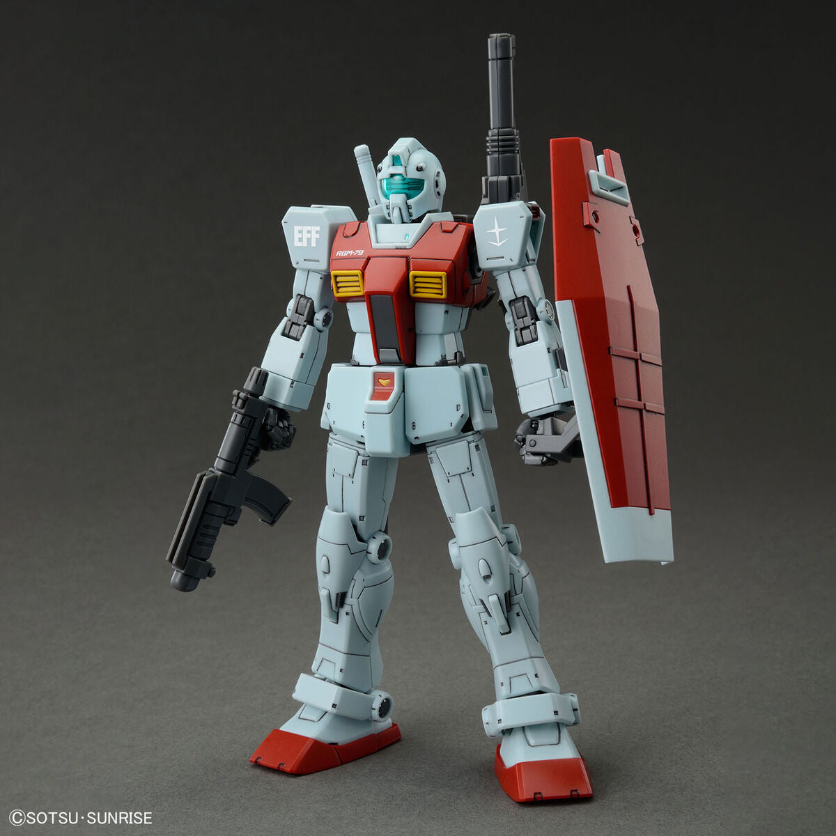 HG RGM-79 GM (Shoulder Cannon / Missile Pod) 1/144