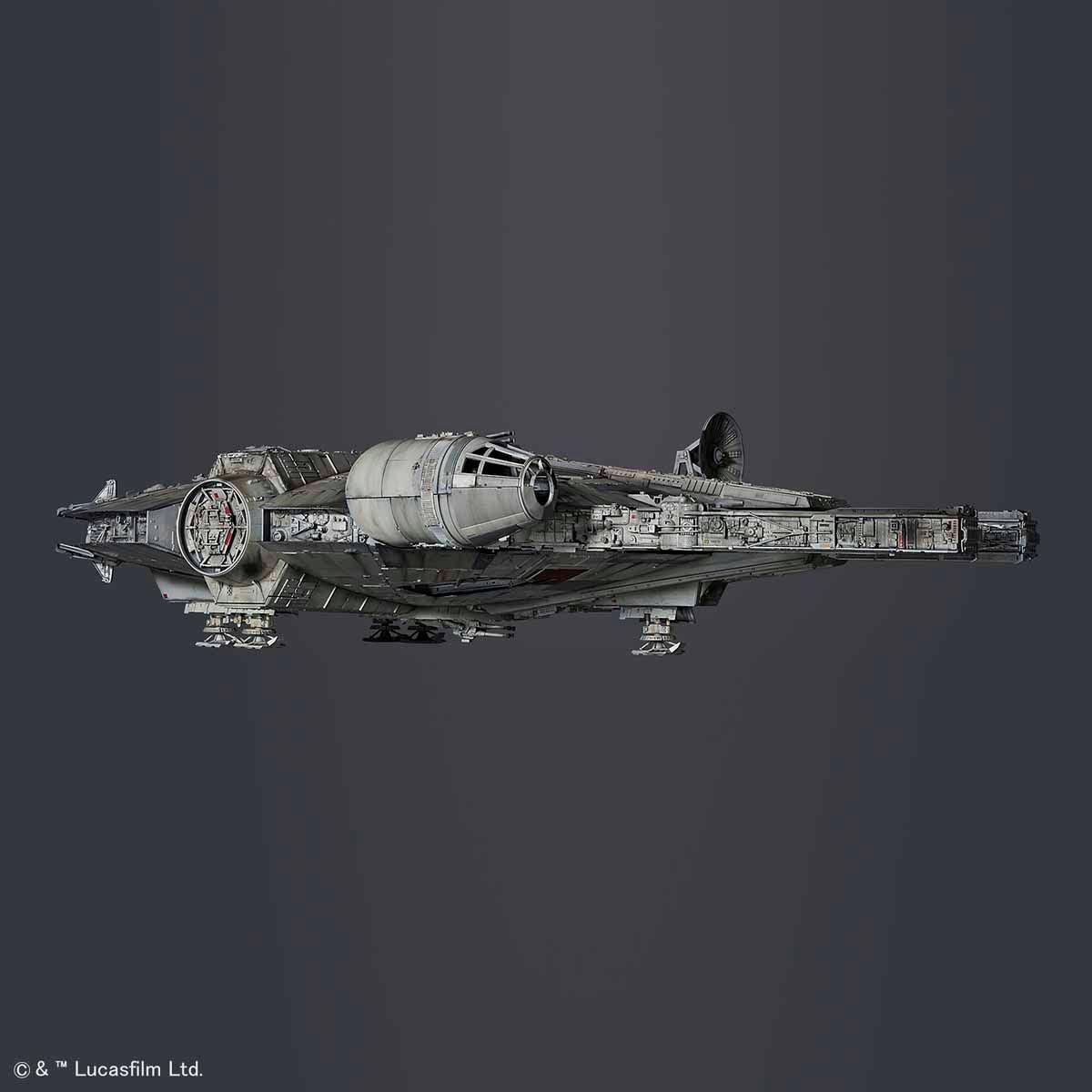Star Wars Episode IV Perfect Grade Plastic Model Kit 1/72 Millennium Falcon 48 cm