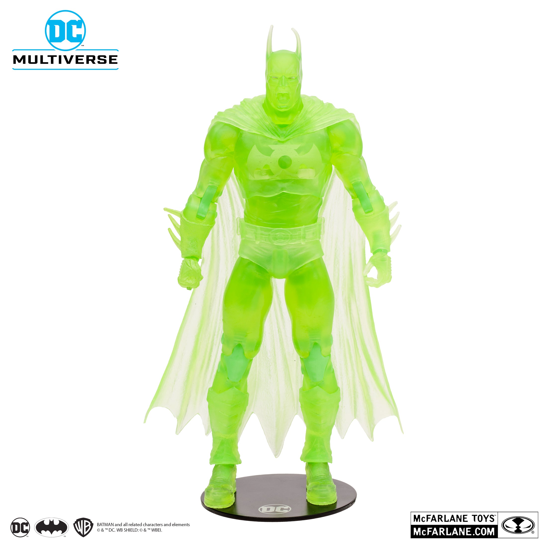 DC McFarlane Collector Edition Batman as Green Lantern Chase 22 Platinum Edition