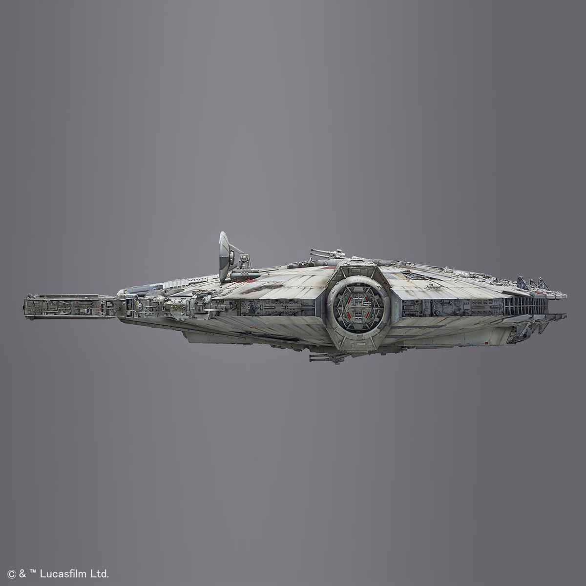 Star Wars Episode IV Perfect Grade Plastic Model Kit 1/72 Millennium Falcon 48 cm