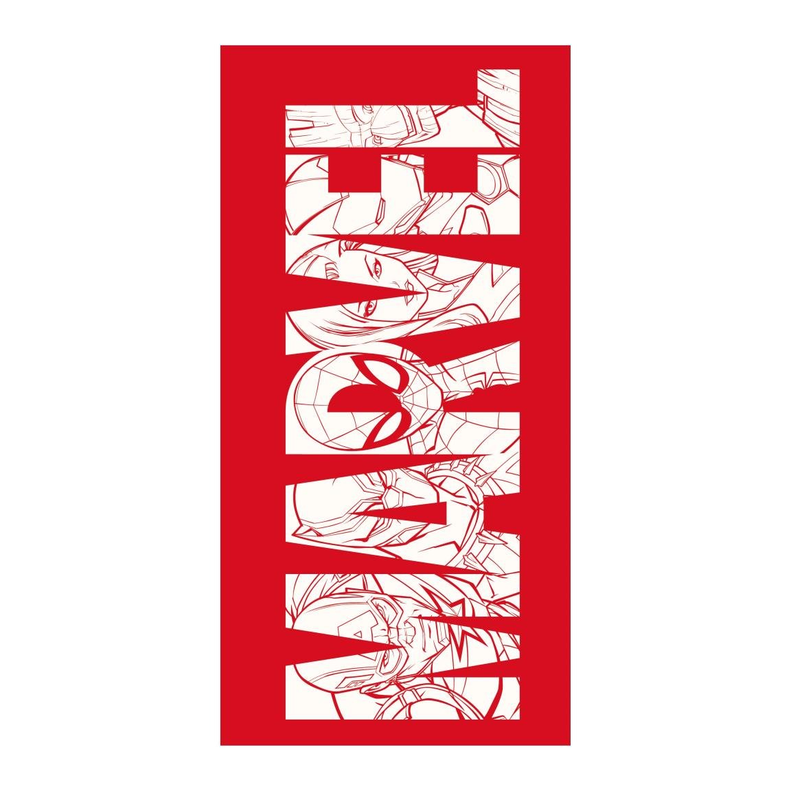MARVEL - Logo - Serviette de Plage 90x180cm