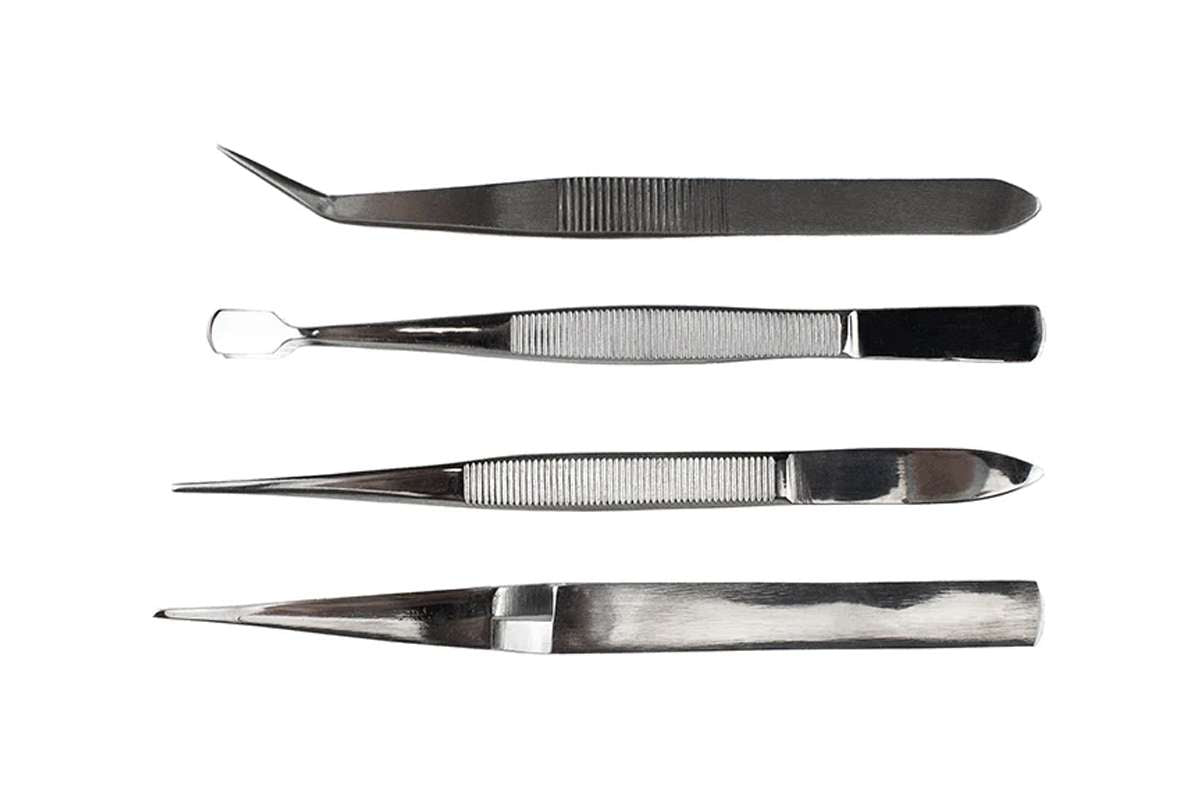 Pincet sæt 4stk. ass.