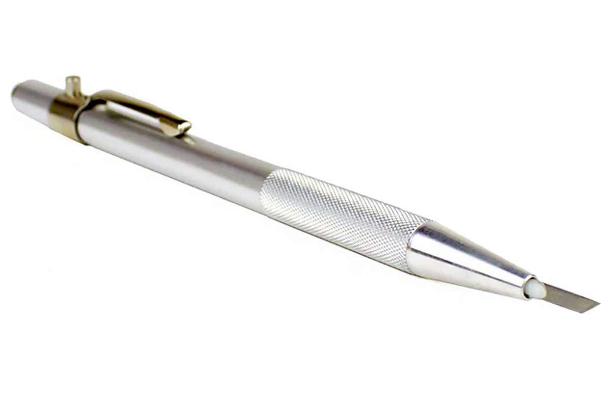 Deluxe udtrækkelig kniv m/clips