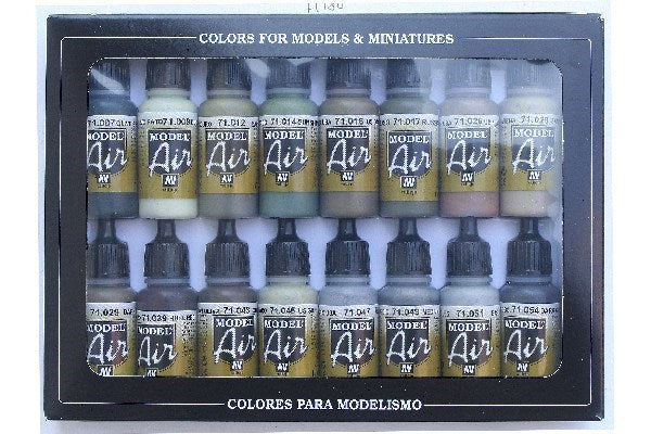 Model Air Allied WWII color set 16x17ml