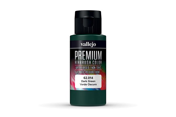 Premium color dark green 60ml