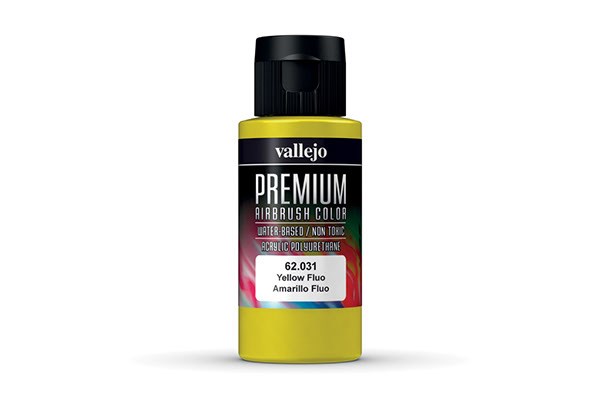 Premium color yellow fluorescent 60ml