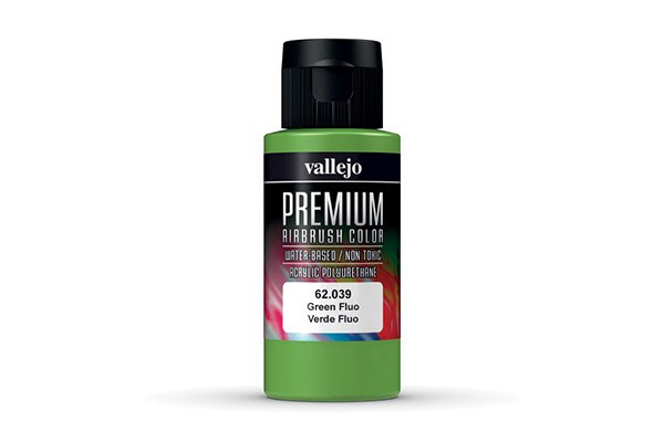 Premium color green fluorescent 60ml