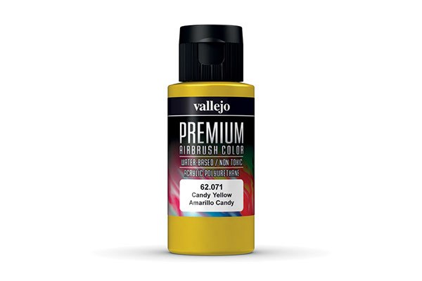 Premium color candy yellow 60ml