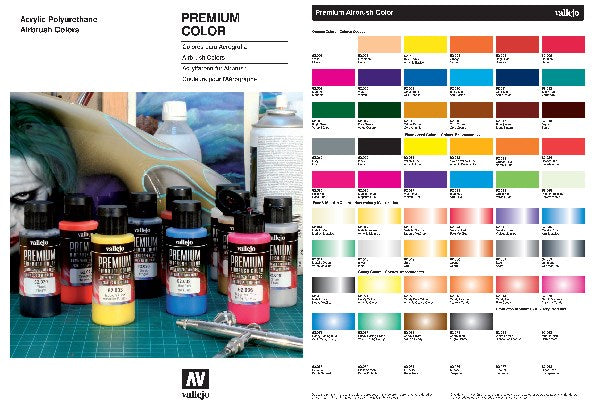 Color chart: Premium Color