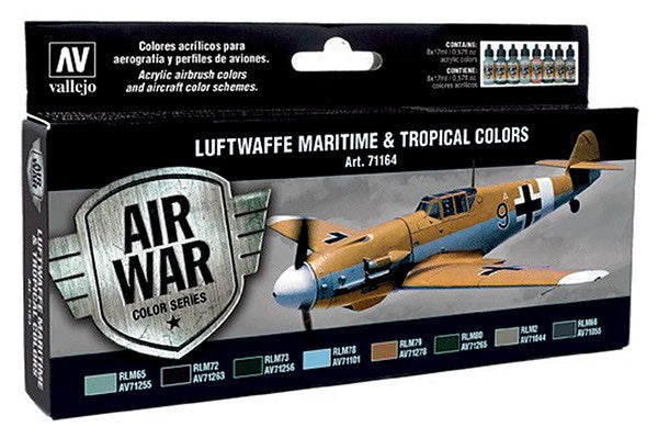Model Air, Luftwaffe Maritime & Tropical, 8x17ml