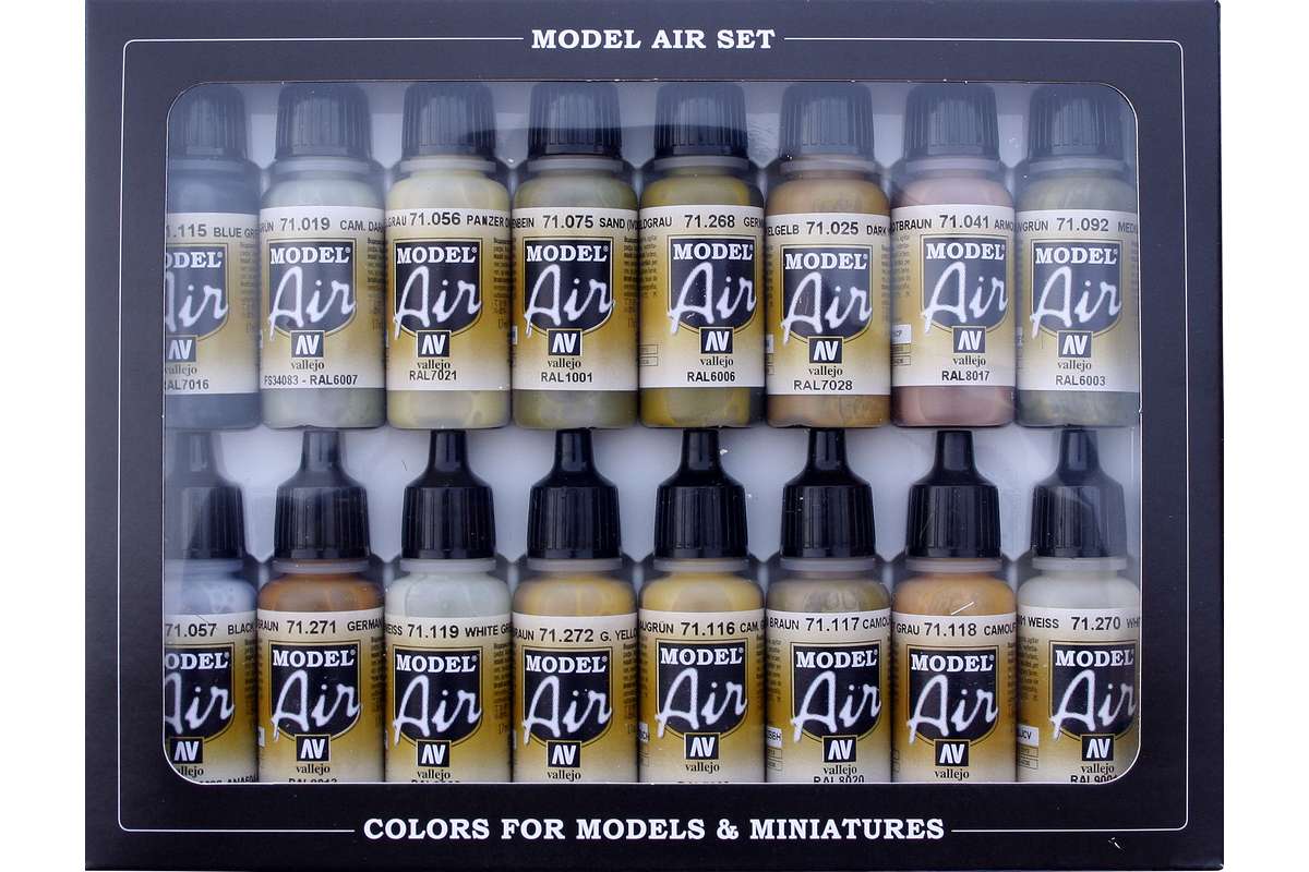 Model Air set German WWII Europe & Africa, 16x18ml