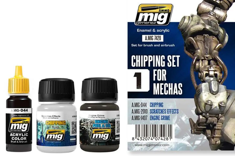 CHIPPING SET FOR MECHAS 7428