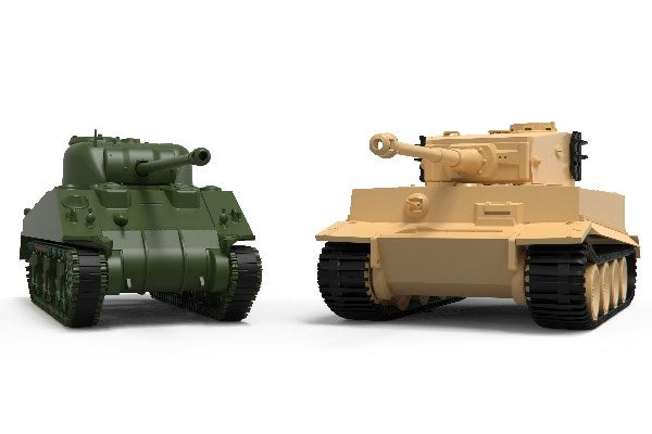 Classic Conflict Tiger 1 vs Sherman Firefly 1:72