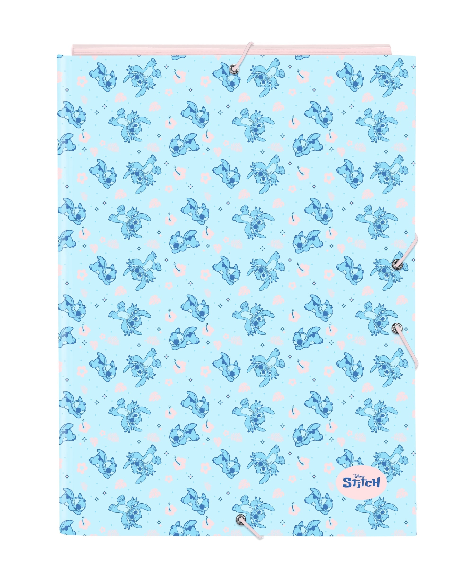 STITCH - Sleeping - A4 Premium Binder with Flaps & Elastic Band