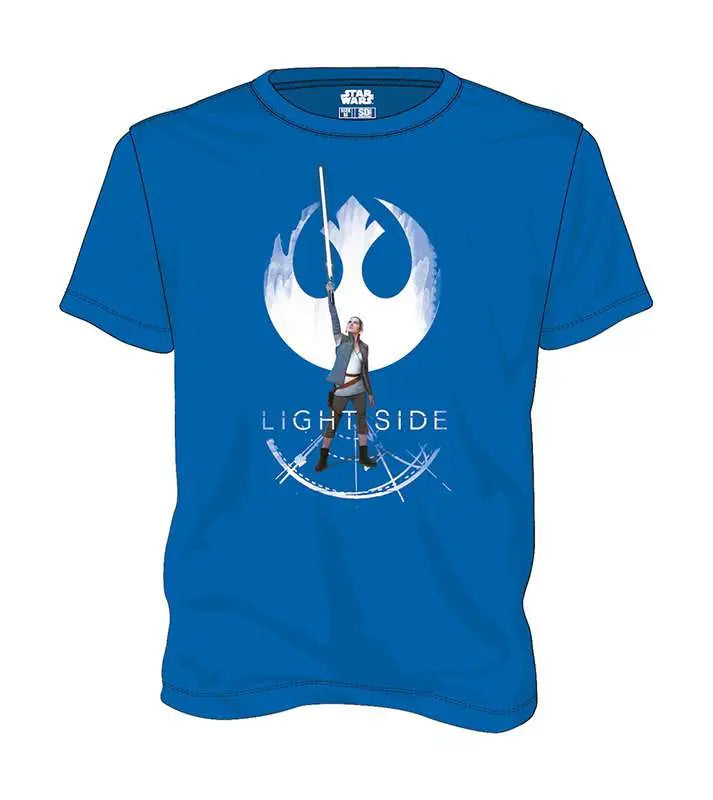T/S SW EP VIII REY LIGHT SIDE BLUE BOY - S