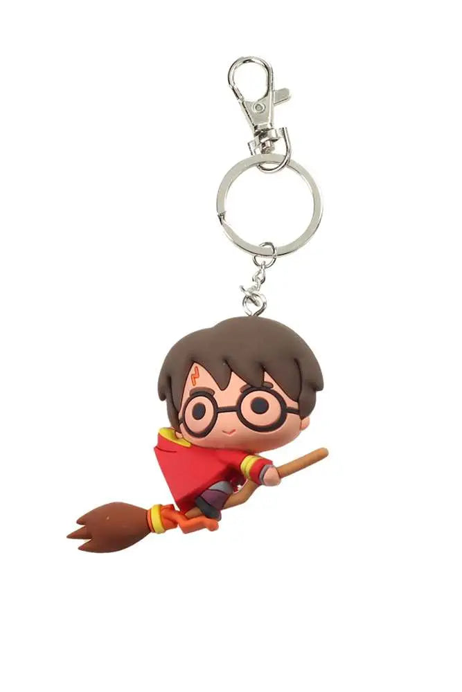 HP HARRY IN QUIDDITCH ROBES FIG KEYCHAIN