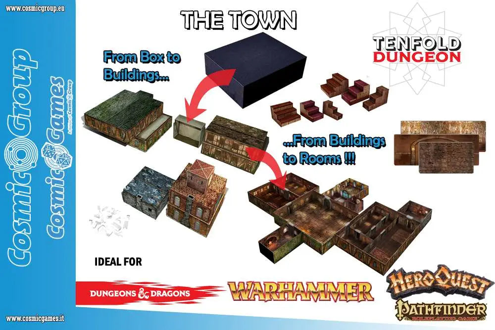TENFOLD DUNGEON THE TOWN