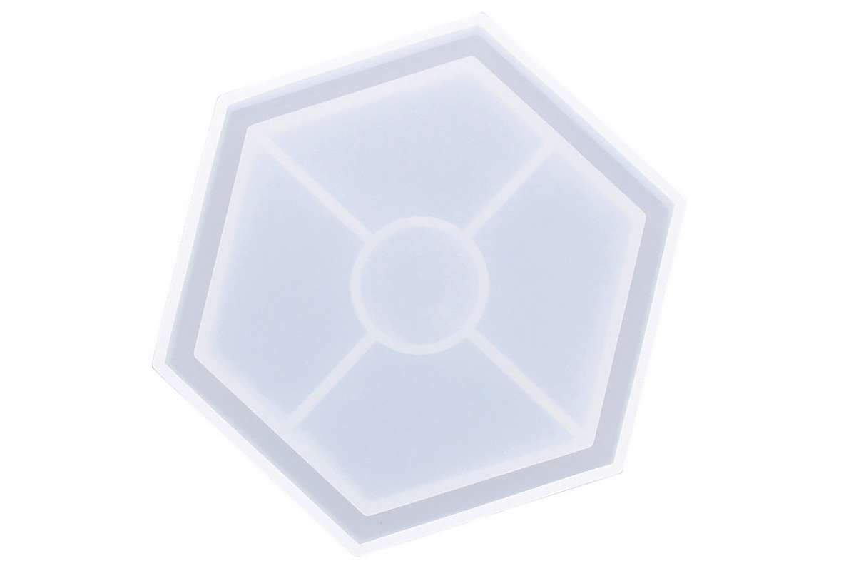 Silikoneform hexagonal 11,5x10cm