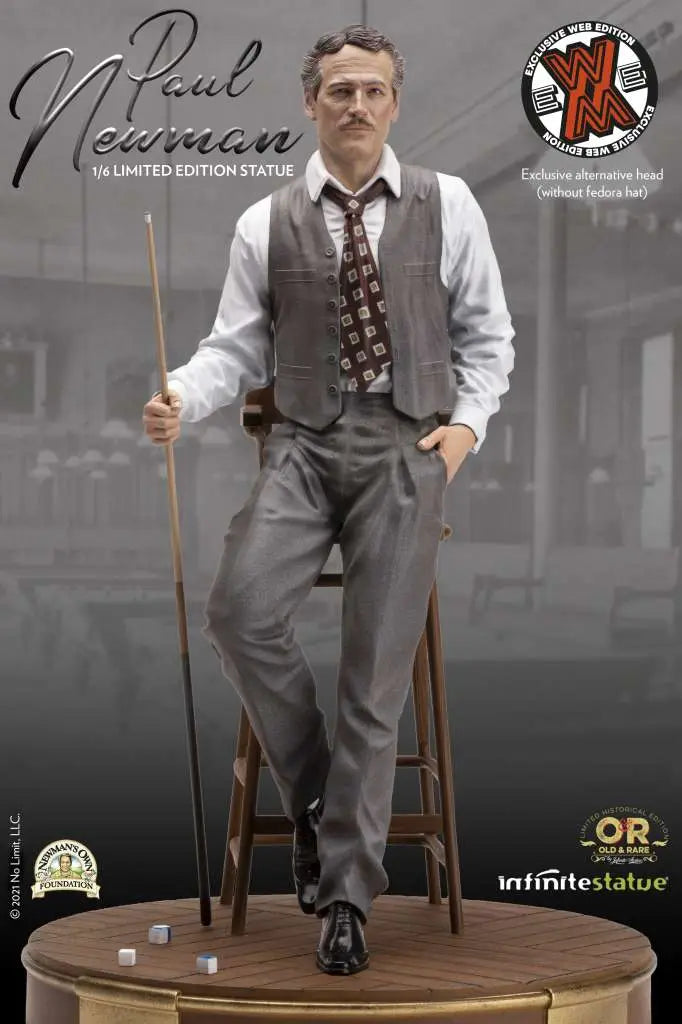 PAUL NEWMAN OLD&RARE 1/6 WEB EXC STATUE