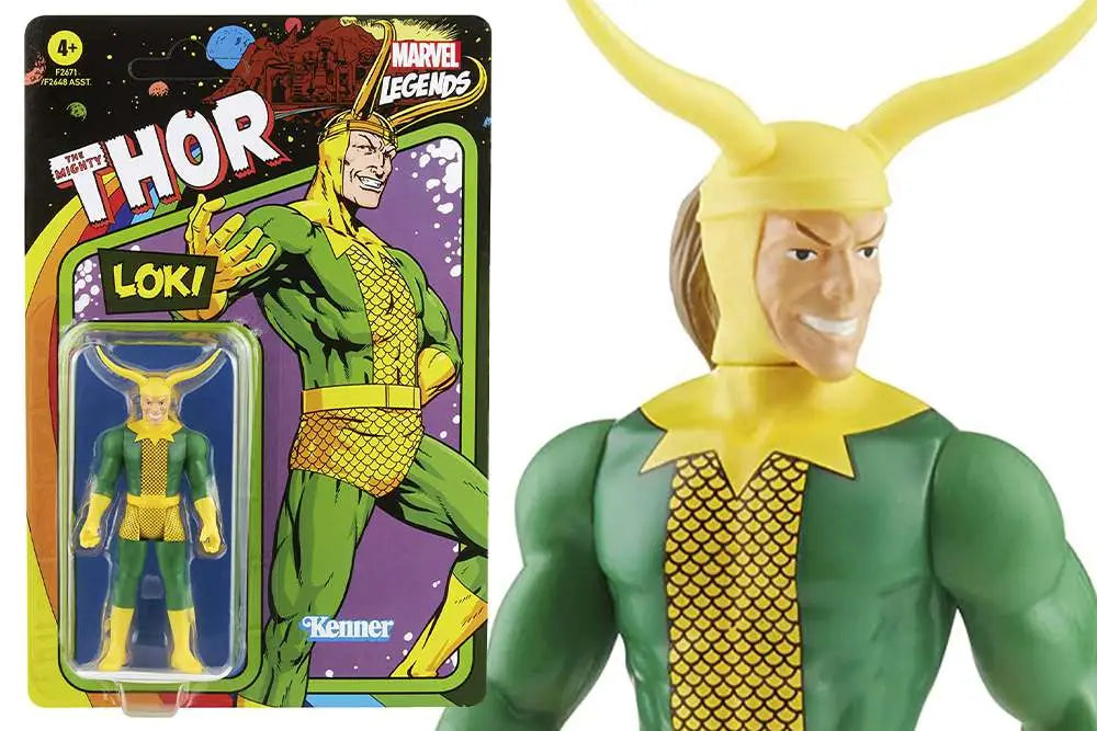 MARVEL LEGENDS RETRO LOKI AF