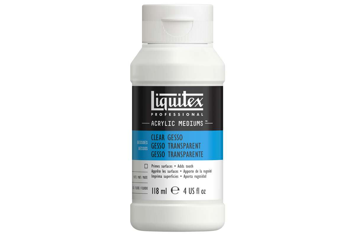 Acrylic medium clear gesso 118ml