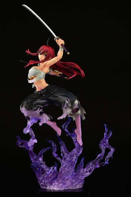 FAIRY TAIL ERZA SAMURAI SHIKKOKU STATUE