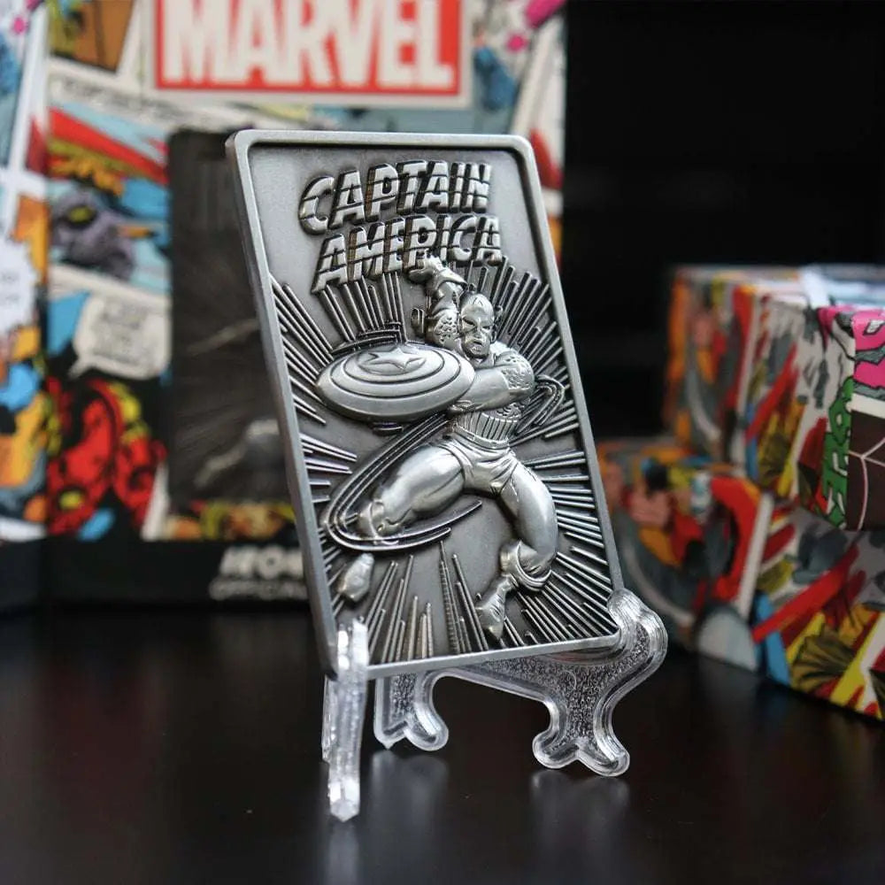 CAPTAIN AMERICA LMT ED.COLLECTIBLE INGOT