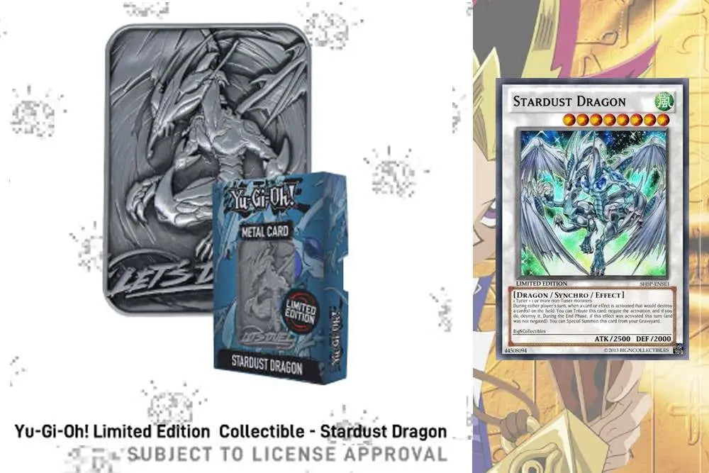 YU-GI-OH! LTD ED METAL STARDUST DRAGON