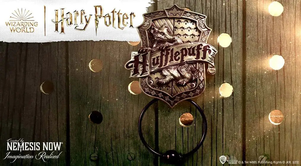 HARRY POTTER HUFFLEPUFF DOOR KNOCKER