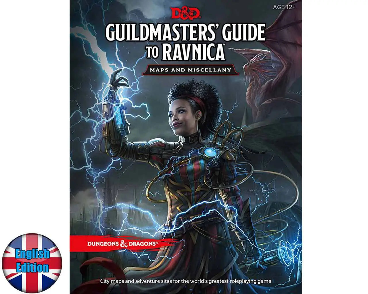 Dungeons & Dragons-Guildmasters' Guide to Ravnica Map and Miscellany