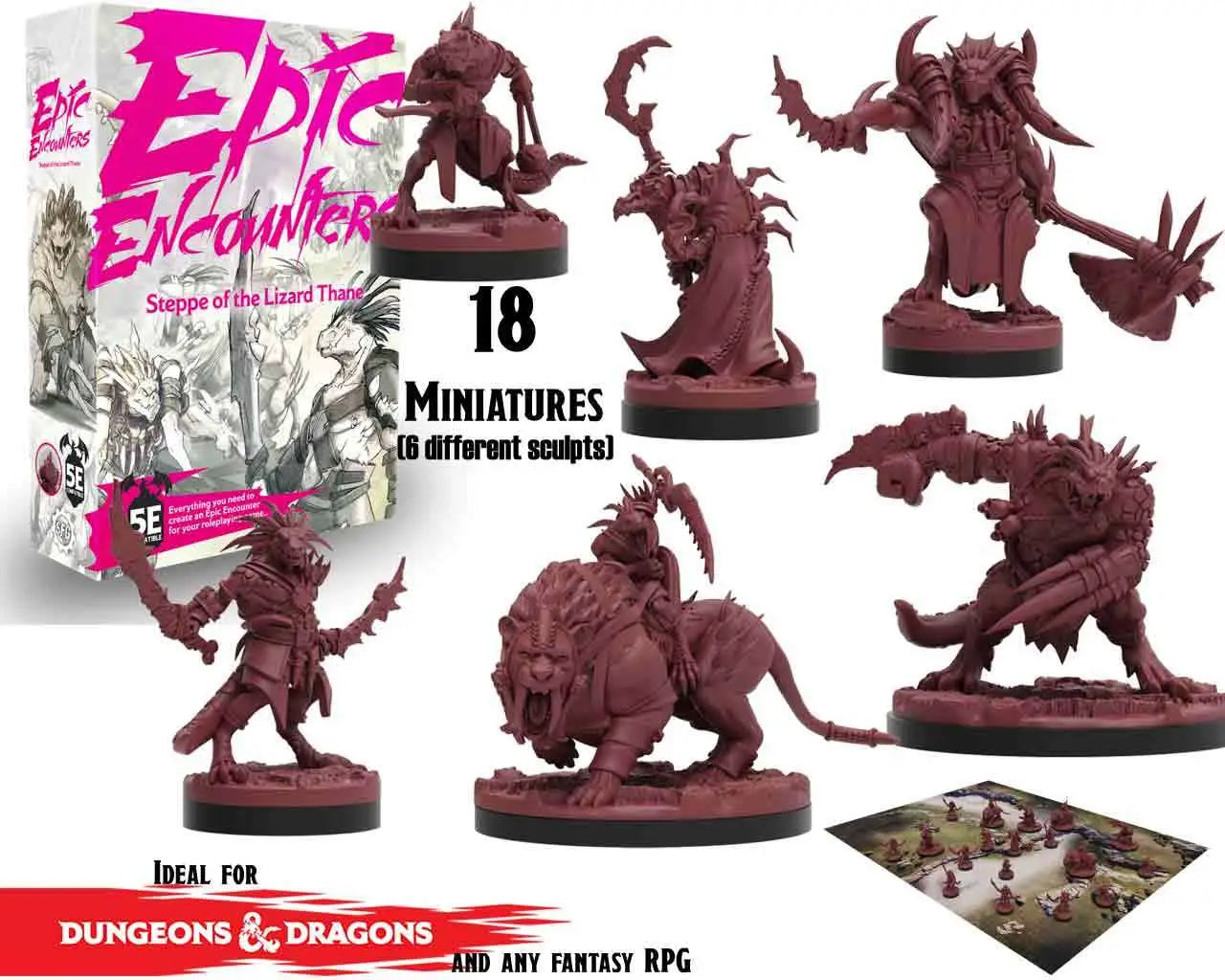 Epic Encounters: Steppe of the Lizard Thane