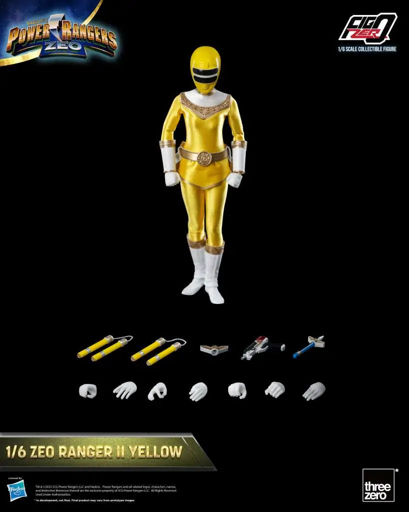 POWER RANGERS ZEO RANGER II YELLOW 1/6 FIGURE