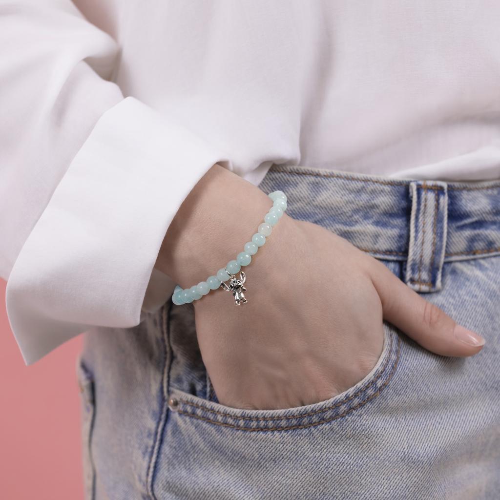 STITCH - Blue Beads Bracelet + Stitch Pendant