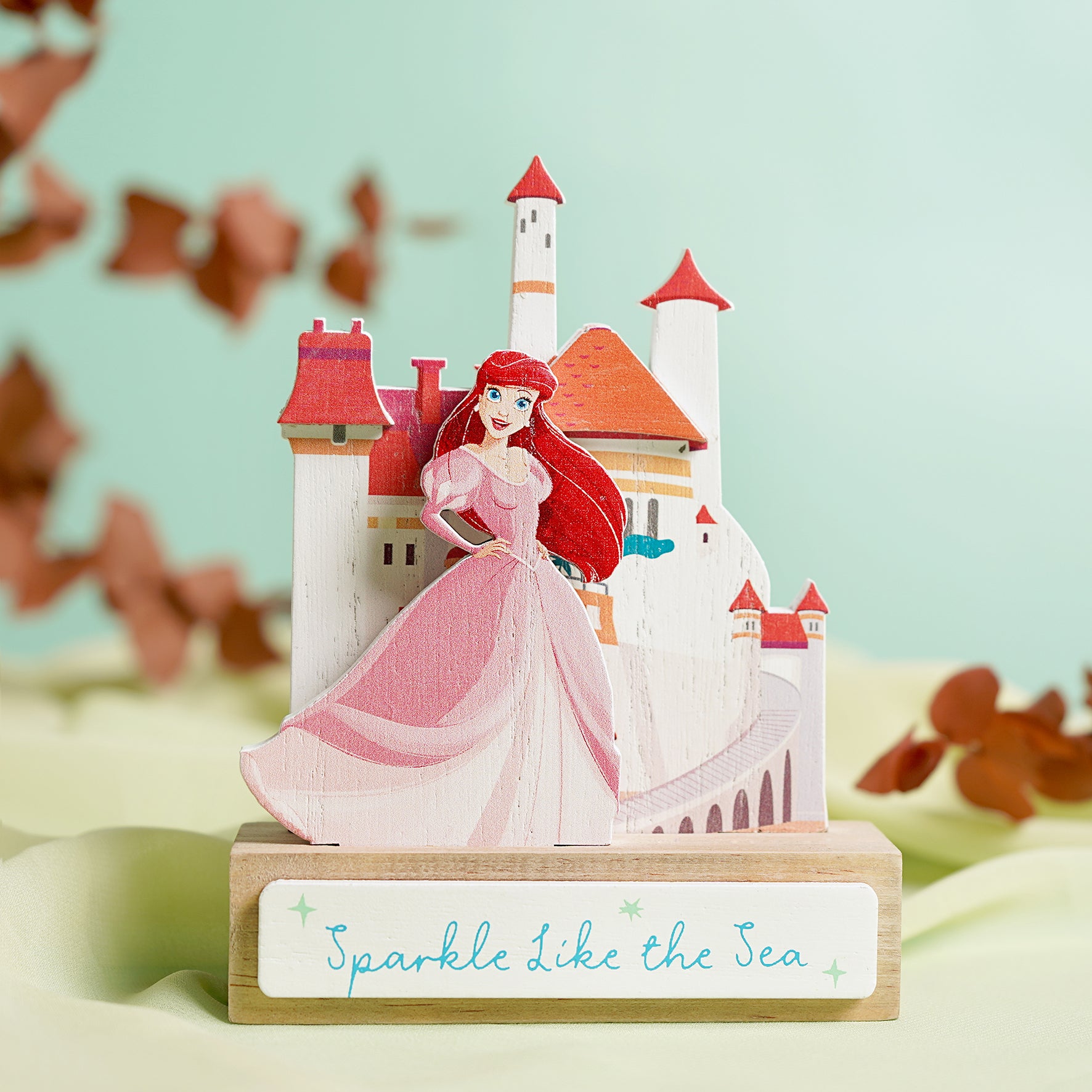 DISNEY PRINCESS - Ariel - Mini Castle Plaque