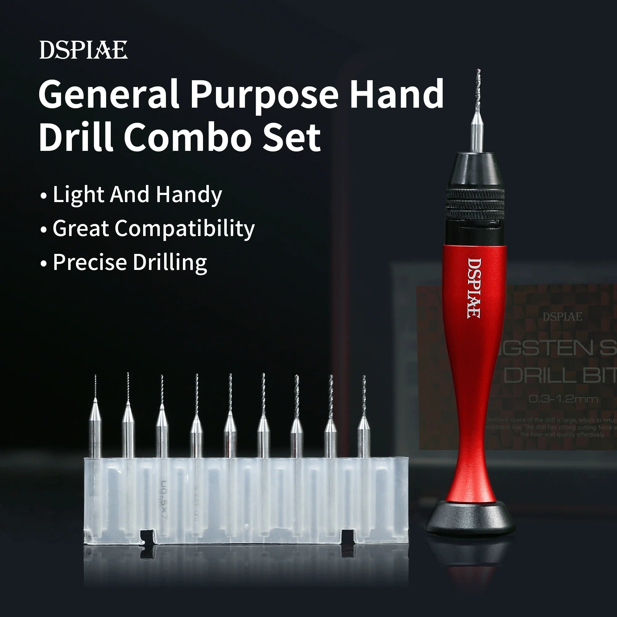 DSPIAE AT-VHDS - General Purpose Hand Drill Combo Set