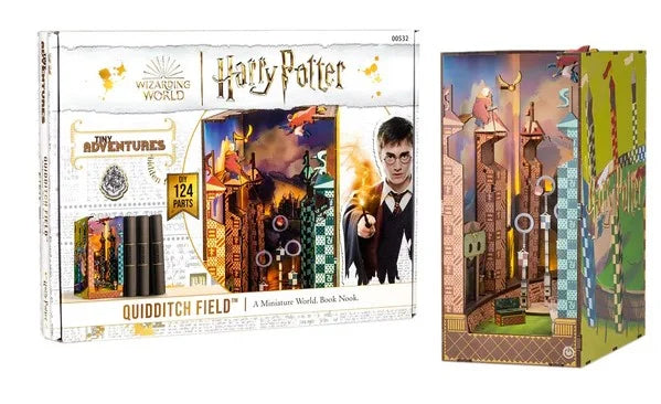 HARRY POTTER - BOOK NOOK KIT - Quiddich Field - 124pc + LED Light