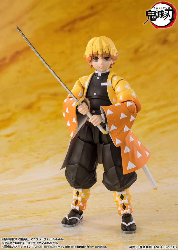 DEMON SLAYER - Zenitsu Agatsuma - Figure S.H. Figuarts 14cm