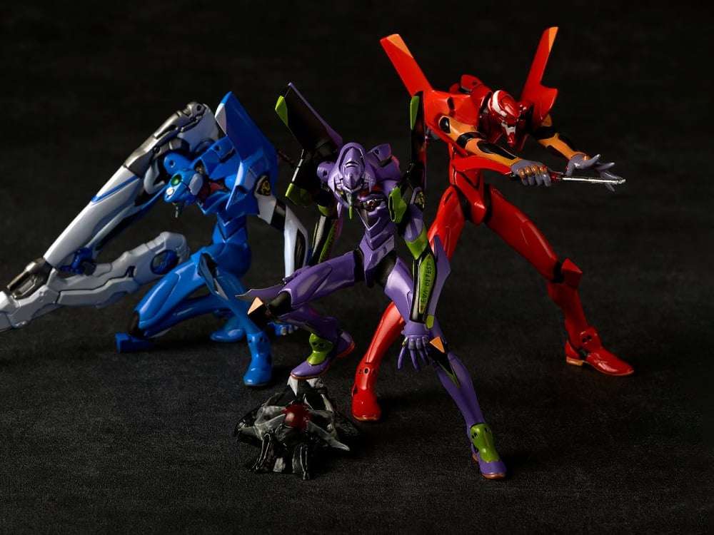 EVANGELION - Unit-01 / Unit-02 / Prototype-00 - Model Kit Artpla 12cm