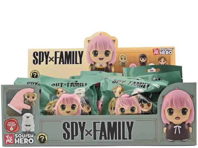 SPY X FAMILY - Squish Hero - Assortiment 12 Figures 7.6cm